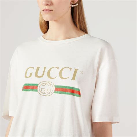 white gucci tee|Gucci T.